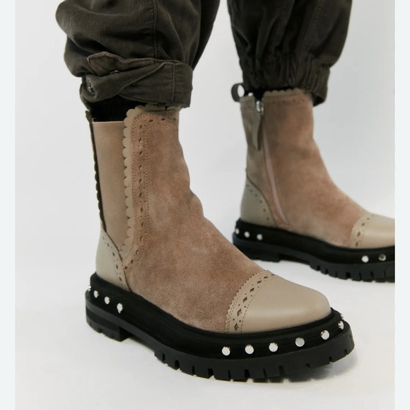 Free People Shoes - Free People Ankle Booties Studded
